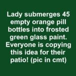 Lady weaves 200 plastic soup spoons through metal chicken wire. Everyone is copying this idea for their patio!