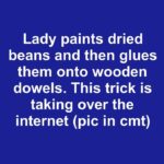 Lady wires four old tomato cages together at the top with zip ties. This idea is exploding right now.